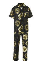 Cuban Long Pajama Set